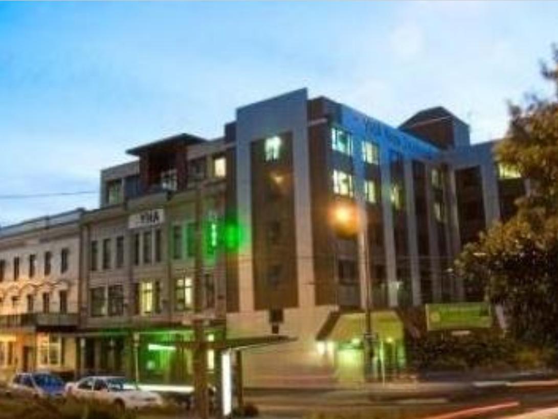 Haka House Wellington Hostel Eksteriør bilde The new apartment building at the corner of Lygon and Myers Streets